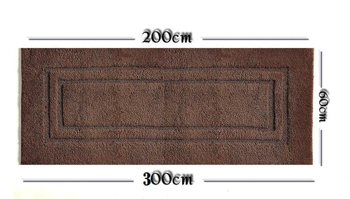 Luxury Extra Large Bath Mat 100% Egyptian Cotton Floor Mats Bath Rugs Water Absorbent Bathroom Toilet Pedestal Carpet Mats - Towelsbay